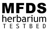 MFDS herbarium TESTBED 로고